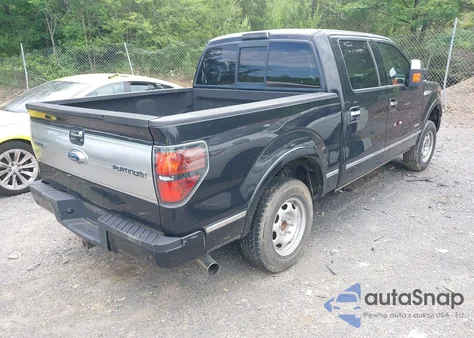 2013 Ford F-150 Platinum из США, поврежденный, VIN 1FTFW1ET7DFA34182